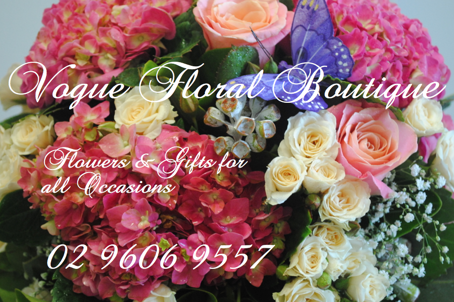 Vogue Floral Boutique | 2/394 Fifteenth Ave, West Hoxton NSW 2171, Australia | Phone: (02) 9606 9558