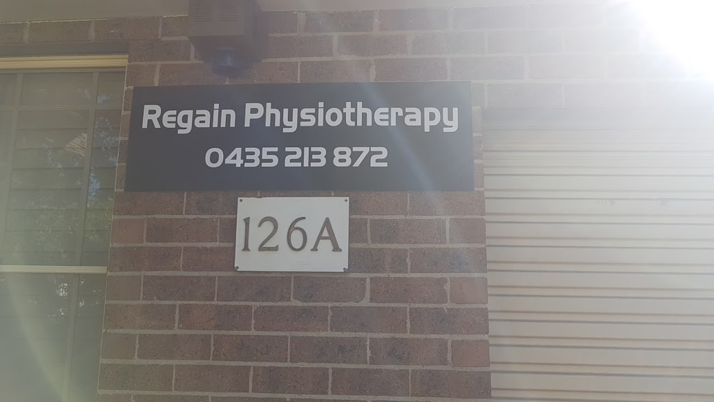 Regain Physiotherapy | doctor | 126A Barker Rd, Strathfield NSW 2135, Australia | 0435213872 OR +61 435 213 872