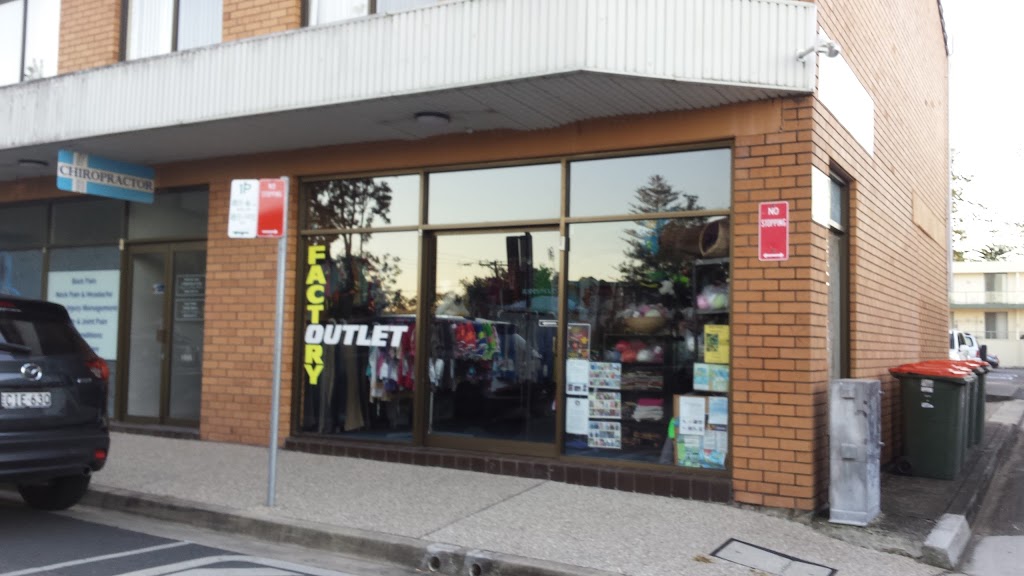 Factory Outlet | clothing store | 1-3 Paragon Ave, South West Rocks NSW 2431, Australia