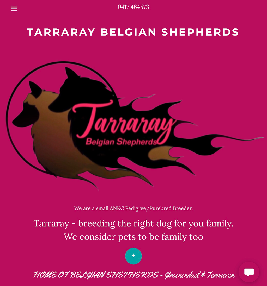 Tarraray Belgian Shepherds |  | 162 Andrew Rd, Greenbank QLD 4124, Australia | 0417464573 OR +61 417 464 573