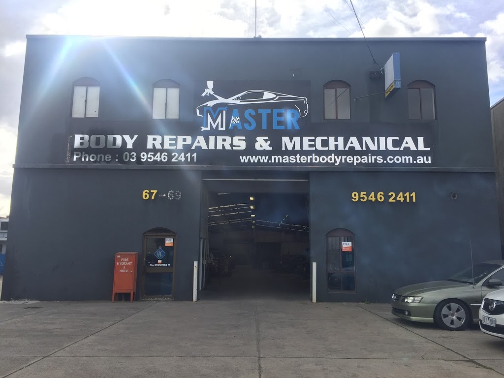 Master Body Repairs & Mechanical | car repair | 67 Osborne Ave, Springvale VIC 3171, Australia | 0395462411 OR +61 3 9546 2411