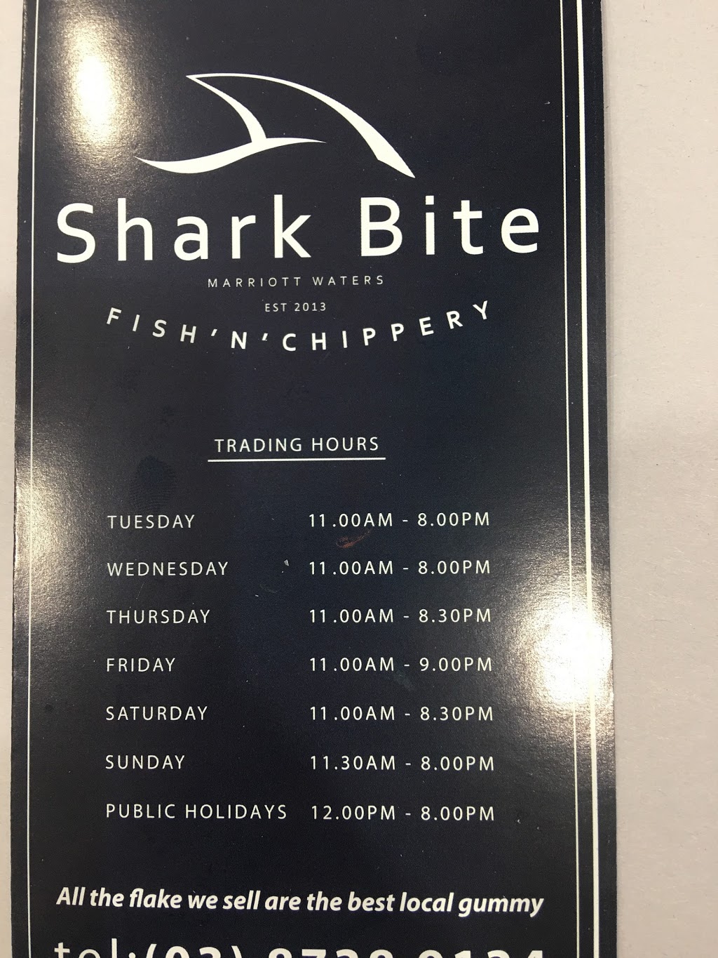Shark Bite Fish n Chippery | restaurant | Marriott Waters Shopping Centre, Marriott Blvd, Lyndhurst VIC 3975, Australia | 0387389134 OR +61 3 8738 9134