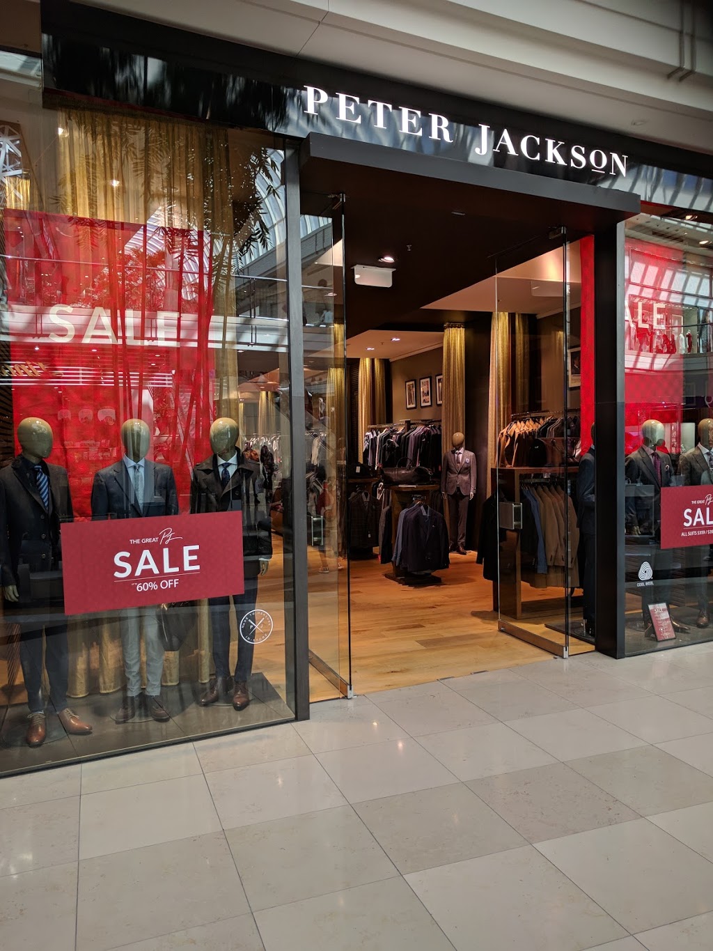 Peter Jackson | clothing store | 1341 Dandenong Rd, Chadstone VIC 3148, Australia | 0395682940 OR +61 3 9568 2940