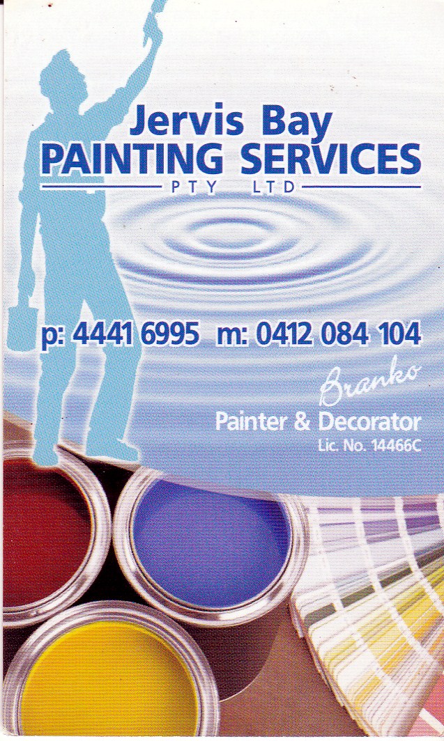 Jervis Bay Painting Services | painter | 54 Murray St, Vincentia NSW 2540, Australia | 0412084104 OR +61 412 084 104