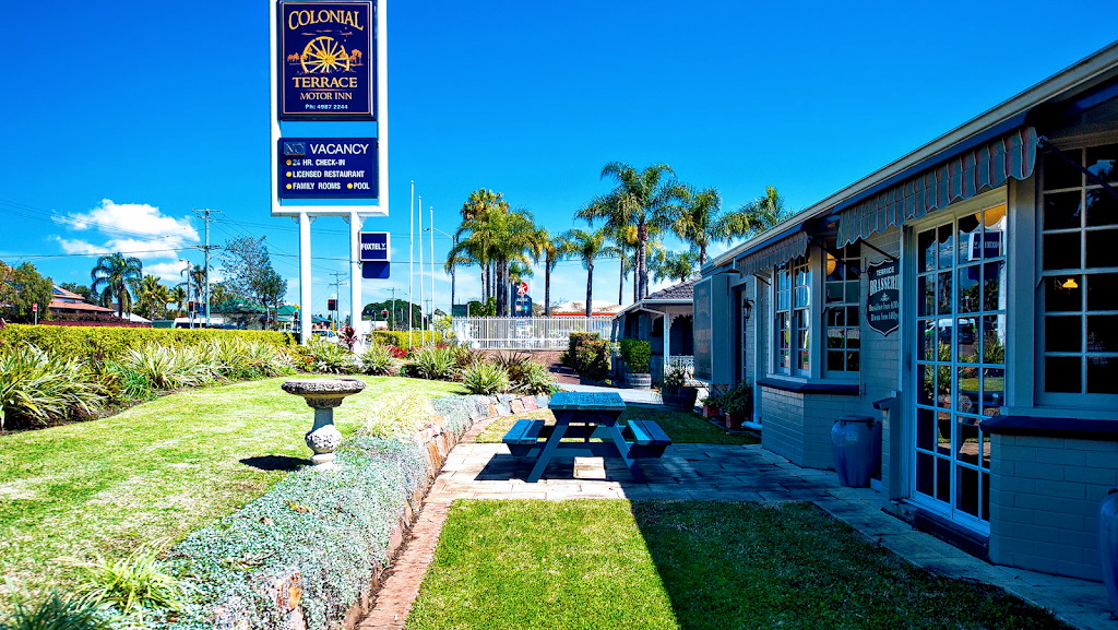 Colonial Terrace Motor Inn | lodging | 130 Adelaide St, Raymond Terrace NSW 2324, Australia | 0249872244 OR +61 2 4987 2244