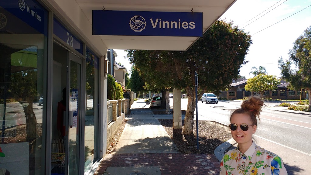 Vinnies Claremont | store | 28 Ashton Ave, Claremont WA 6010, Australia | 0893844126 OR +61 8 9384 4126