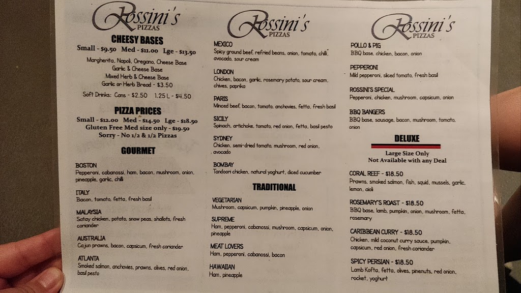 Rossinis Italian Family Restaurant | 1 Parsons Rd, Lisarow NSW 2250, Australia | Phone: (02) 4329 4626