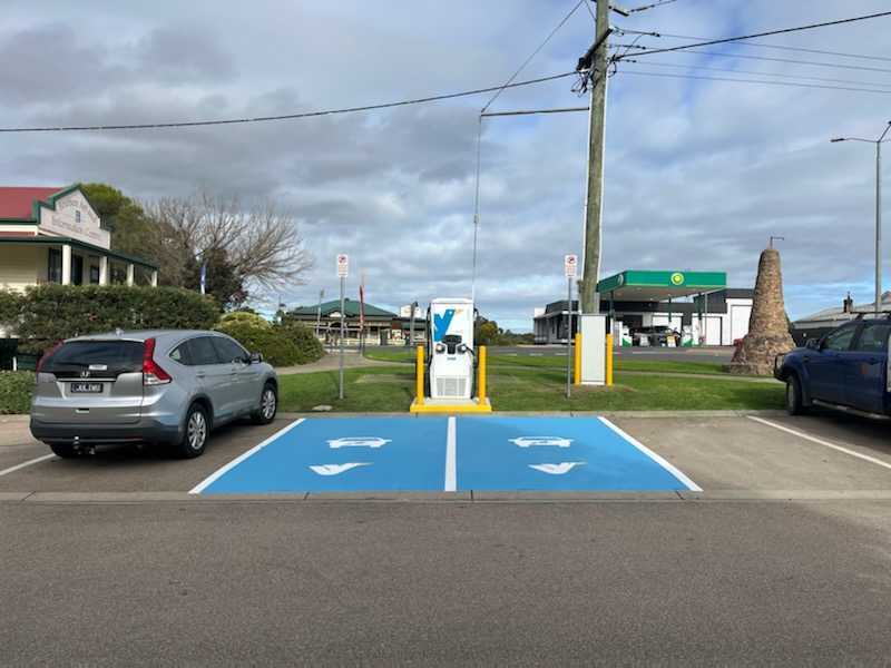 Evie Charging Station | 79 Main St, Bruthen VIC 3885, Australia | Phone: 1300 463 843