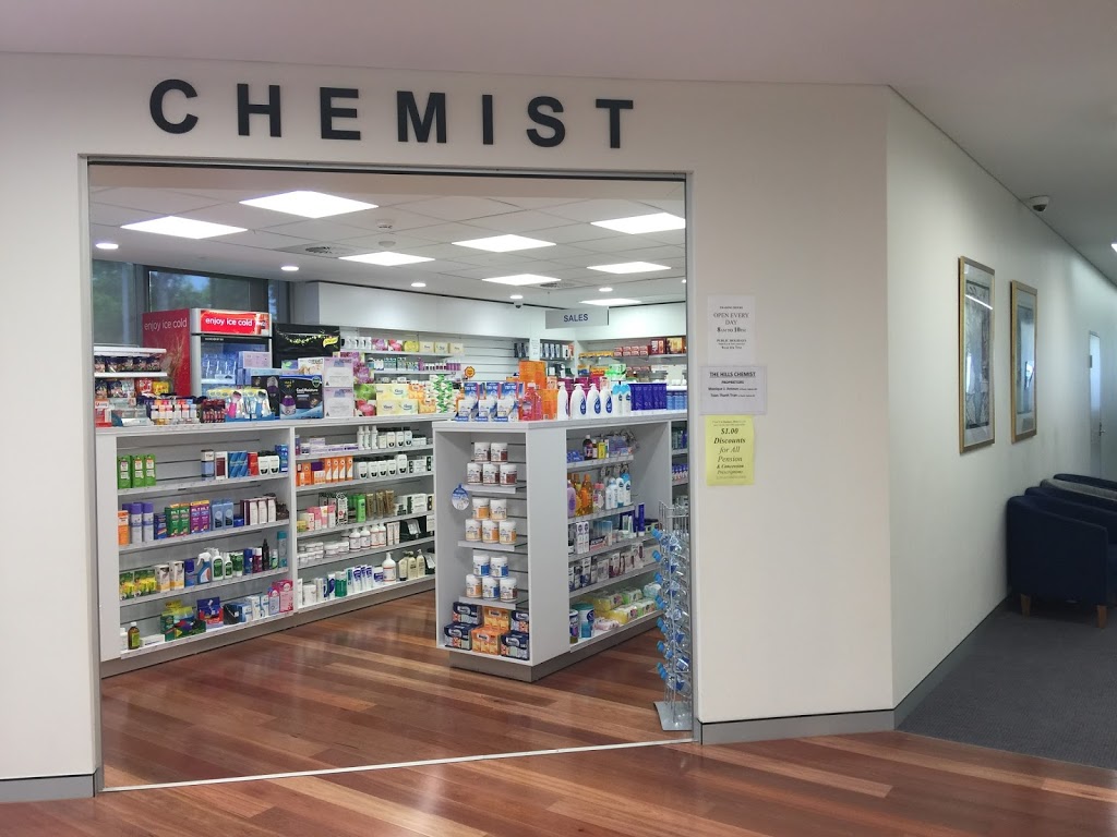 The Hills Chemist | pharmacy | Level 2/3 Columbia Ct, Baulkham Hills NSW 2153, Australia | 0298945141 OR +61 2 9894 5141
