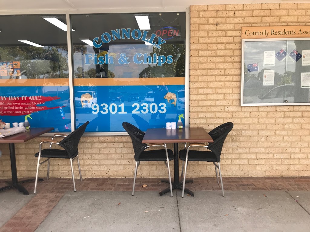 Connolly Fish & Chips | Connolly Shopping Centre, 10 Country Club Blvd, Connolly WA 6027, Australia | Phone: (08) 9301 2303