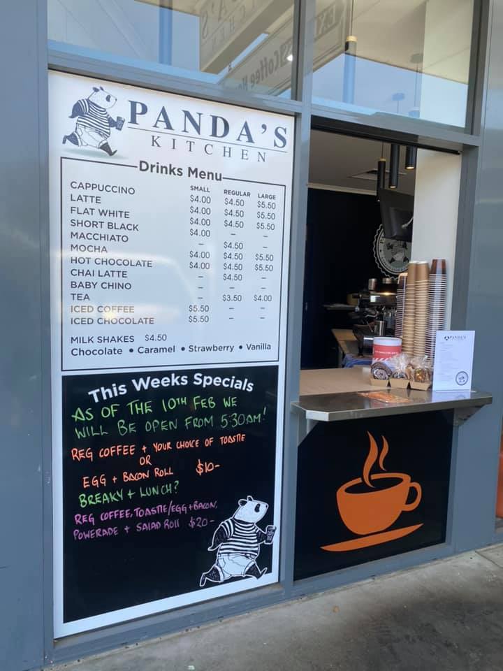 Pandas Kitchen | cafe | Shop 16/10 Shuter Ave, Thurgoona NSW 2640, Australia