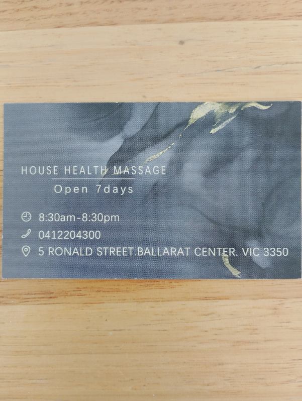 Cindy House massage | 5 Ronald St, Ballarat Central VIC 3350, Australia | Phone: 0412 204 300