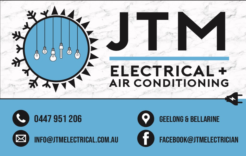 JTM electrical & air conditioning | electrician | 8 Meadow Dr, Curlewis VIC 3222, Australia | 0447951206 OR +61 447 951 206