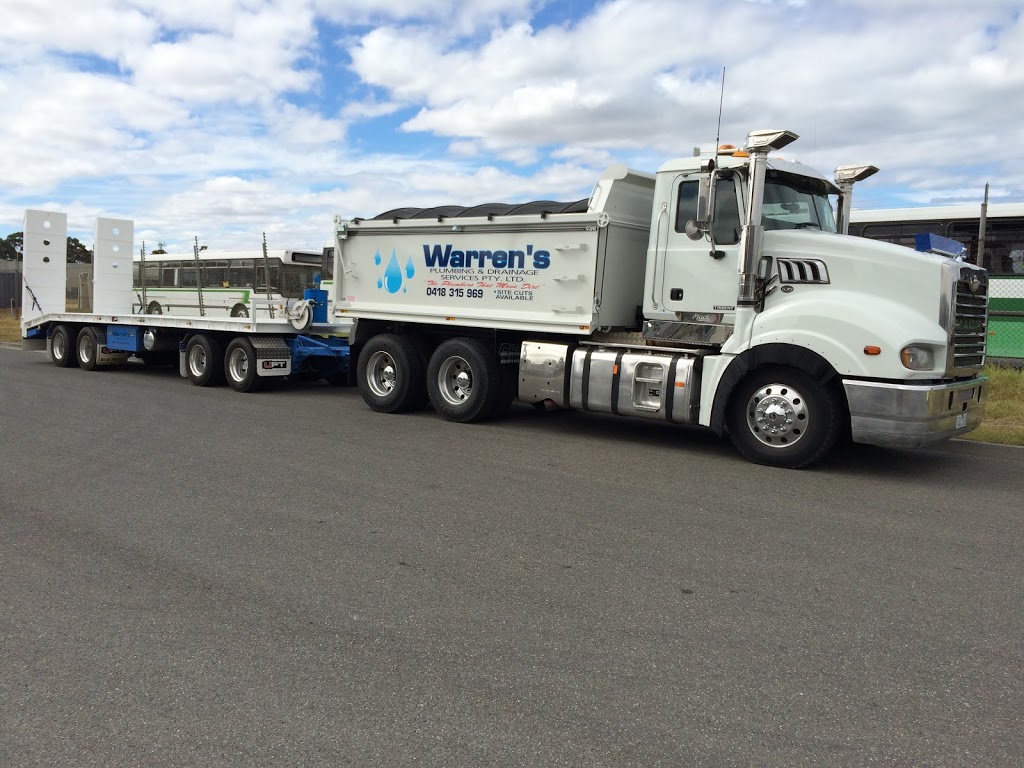 Warrens Plumbing & Drainage Services | plumber | 3 Alexandra St, Melton VIC 3337, Australia | 0418315969 OR +61 418 315 969
