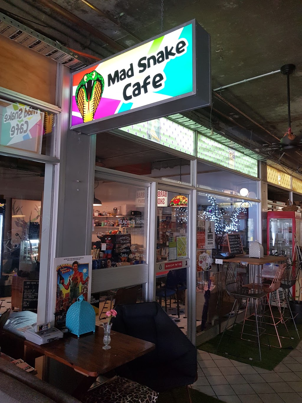 Mad Snake Cafe | cafe | Shop 15/35 Cavenagh St, Darwin City NT 0800, Australia | 0416784968 OR +61 416 784 968