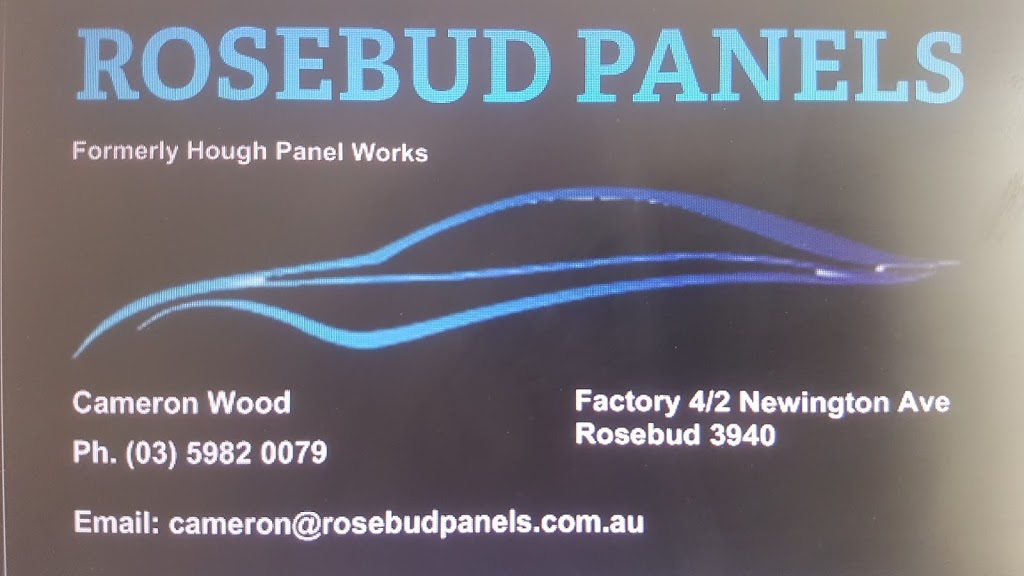 Rosebud Panels | car repair | 4/2 Newington Ave, Capel Sound VIC 3940, Australia | 0359820079 OR +61 3 5982 0079