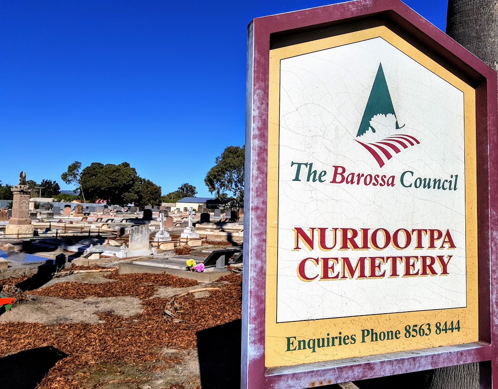 Nuriootpa Cemetery | Nuriootpa SA 5355, Australia