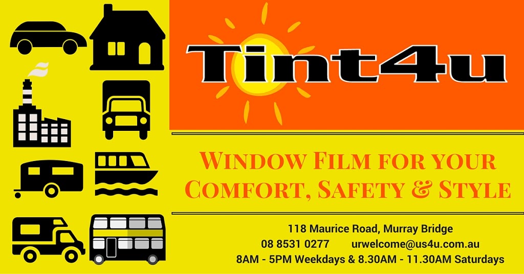 Tint4u | car repair | 118 Maurice Rd, Murray Bridge SA 5253, Australia | 0885310277 OR +61 8 8531 0277