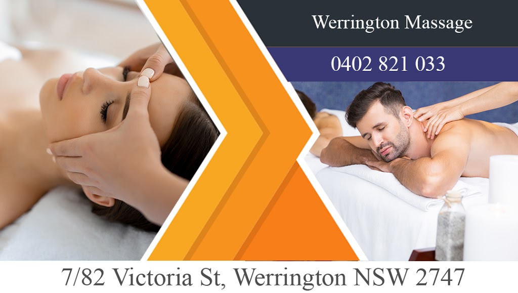 Werrington Massage |  | 7/82 Victoria St, Werrington NSW 2747, Australia | 0402821033 OR +61 402 821 033