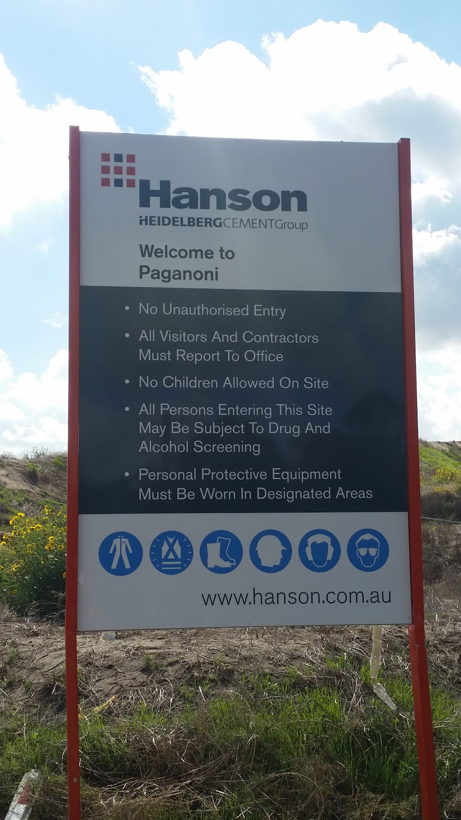 Hanson Australia | 500 Paganoni Rd, Karnup WA 6176, Australia | Phone: 13 26 62