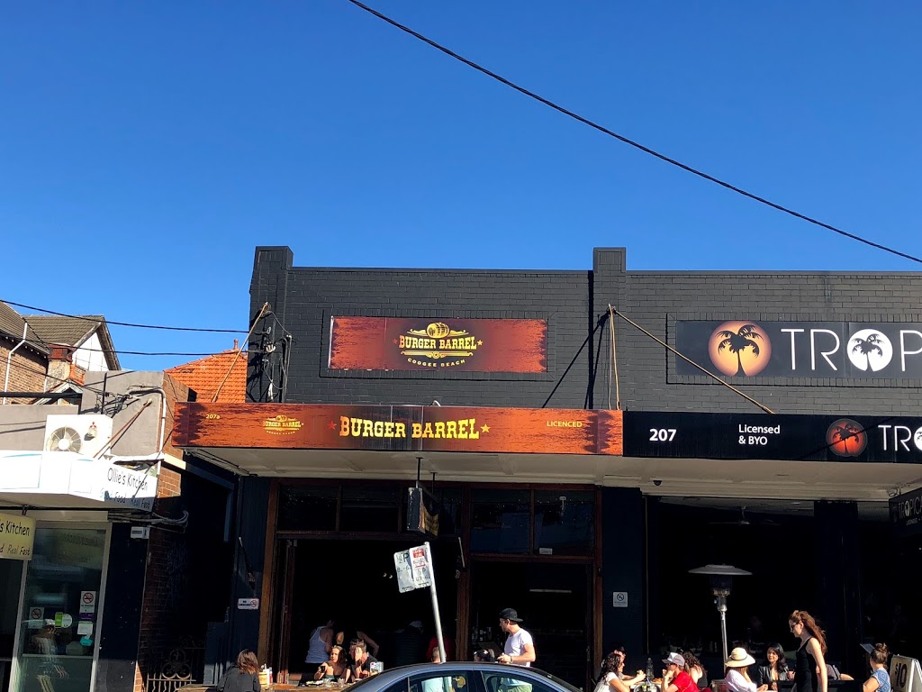 Burger Barrel | 207A Coogee Bay Rd, Coogee NSW 2034, Australia | Phone: (02) 9665 4444