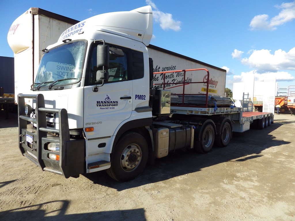 Hannans Transport Pty Ltd | 9 Johnston St E, Boulder WA 6432, Australia | Phone: 0427 141 200