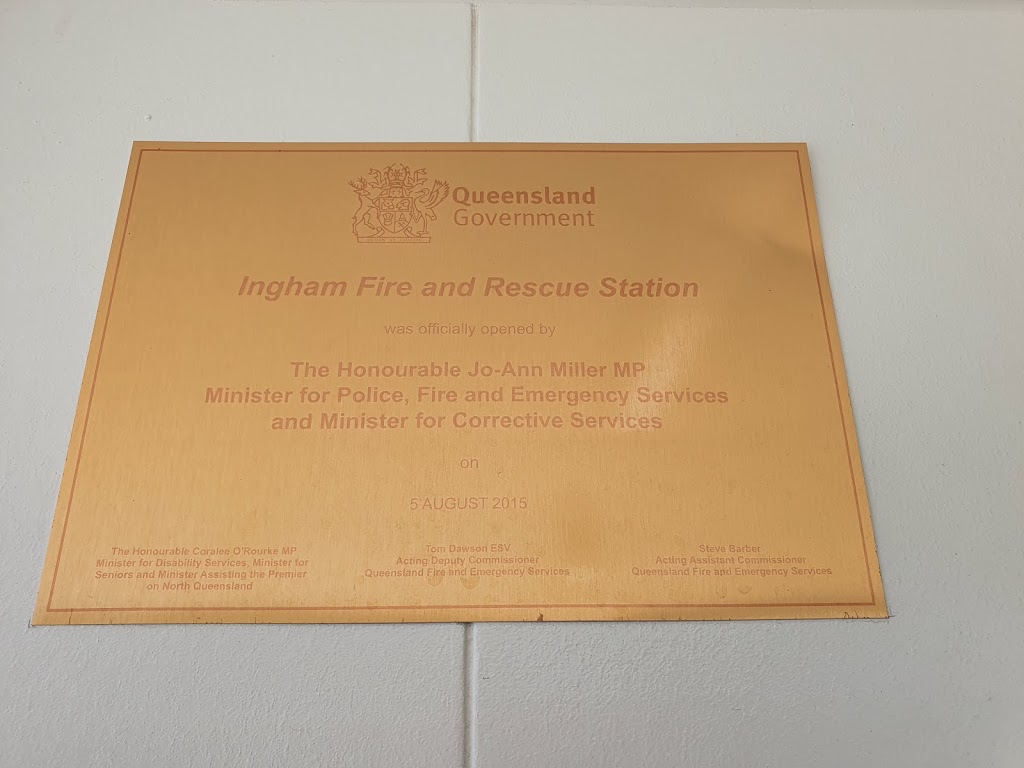 Ingham Fire Station | 15 Eleanor St, Ingham QLD 4850, Australia