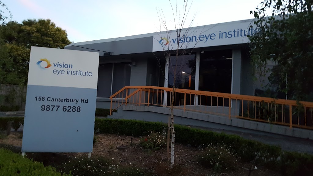 Vision Eye Institute Blackburn South | 156 Canterbury Rd, Blackburn South VIC 3130, Australia | Phone: (03) 9877 6288