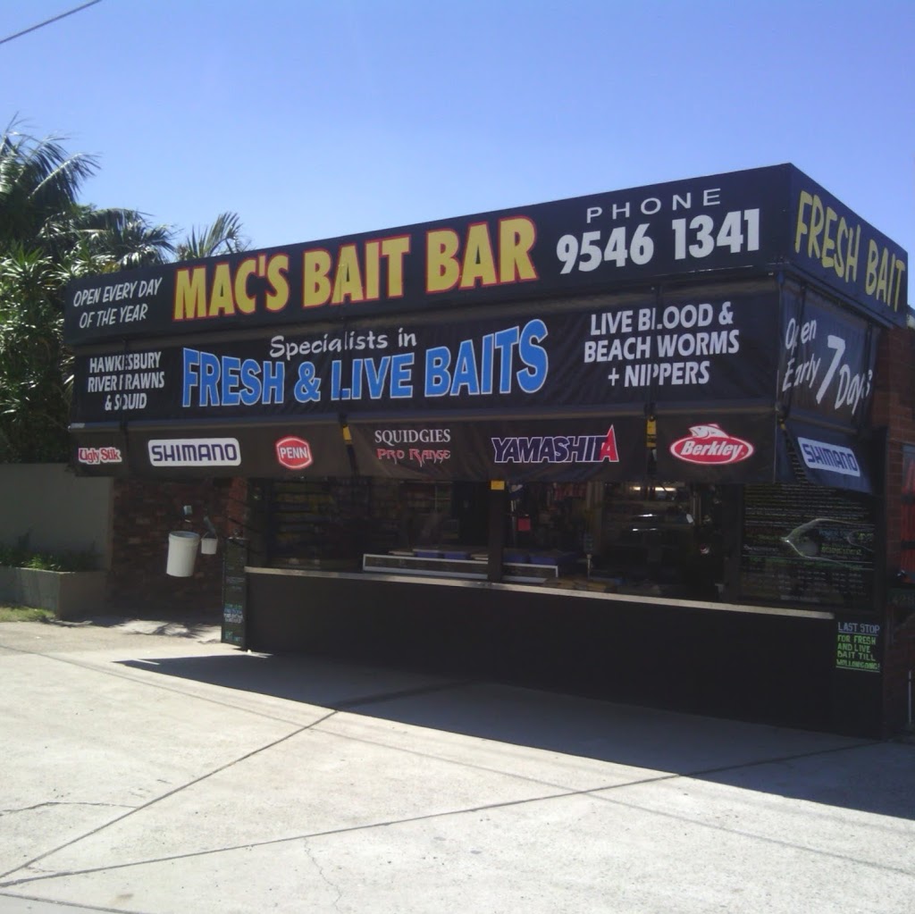 Macs Bait Bar | 428 Princes Hwy, Blakehurst NSW 2221, Australia | Phone: (02) 9546 1341