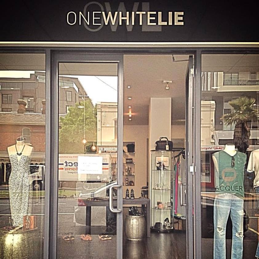 One White Lie | clothing store | 5/120 Bay St, Port Melbourne VIC 3207, Australia | 0390777581 OR +61 3 9077 7581