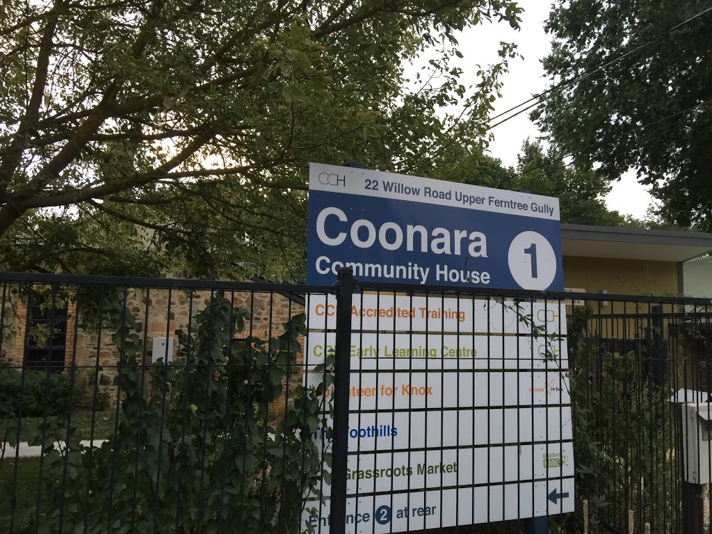 Coonara Community House Training | 22 Willow Rd, Upper Ferntree Gully VIC 3156, Australia | Phone: (03) 9758 7081