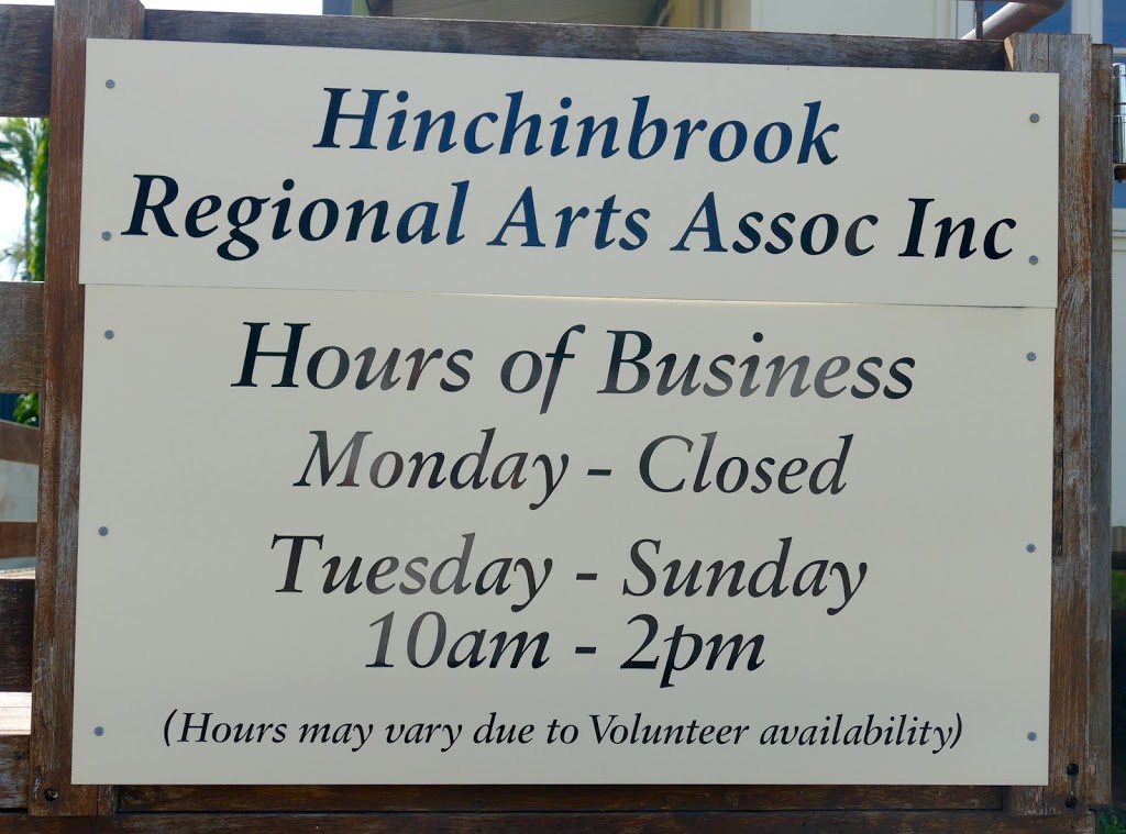 Hinchinbrook Regional ARTS Inc. | art gallery | 2 Balliol St, Cardwell QLD 4849, Australia | 0740662475 OR +61 7 4066 2475