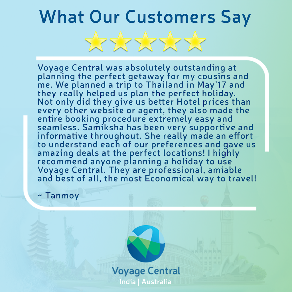 Voyage Central | travel agency | 188/79 Whiteman St, Southbank VIC 3006, Australia | 0439442424 OR +61 439 442 424