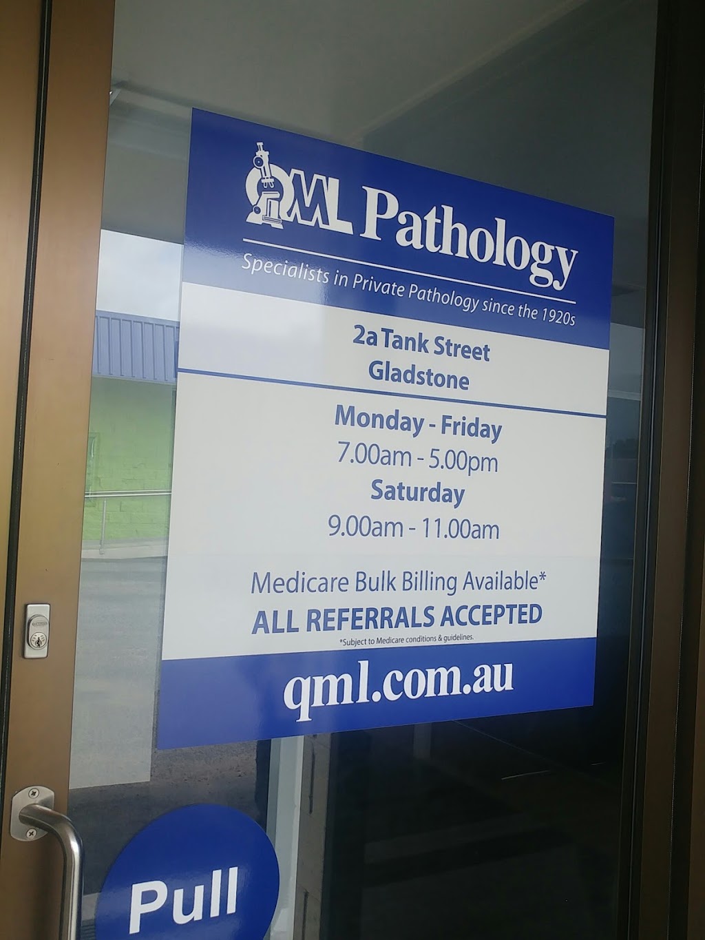 QML Pathology | 2 Tank St, Gladstone Central QLD 4680, Australia | Phone: (07) 4972 2877