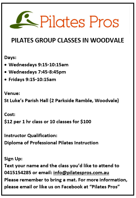 Pilates Pros | 46 Fallbrook Ave, Woodvale WA 6026, Australia | Phone: 0415 154 285