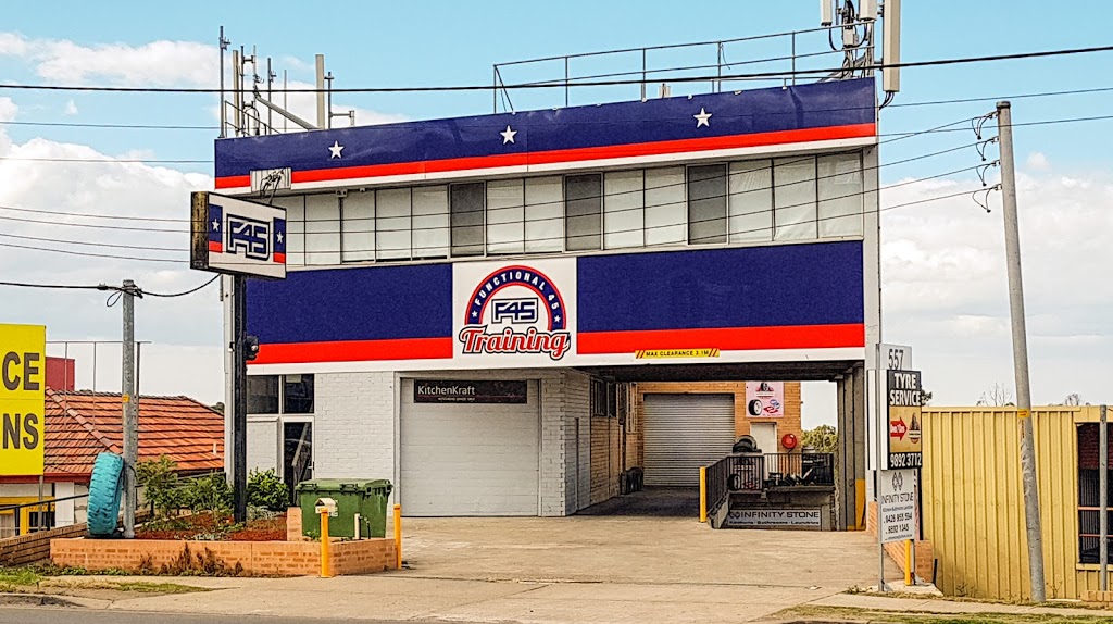 F45 Training Guildford | gym | 557 Woodville Rd, Guildford NSW 2161, Australia | 0452161677 OR +61 452 161 677