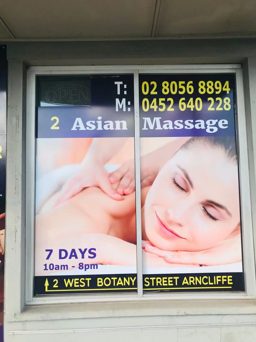 Wolli Creek Asian Massage |  | 2 W Botany St, Arncliffe NSW 2205, Australia | 0280568894 OR +61 2 8056 8894