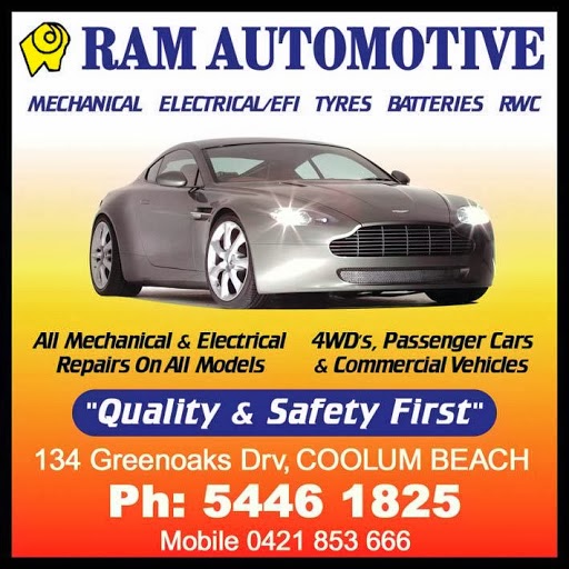 Ram Automotive | car repair | 134 Greenoaks Dr, Coolum Beach QLD 4573, Australia | 0754461825 OR +61 7 5446 1825