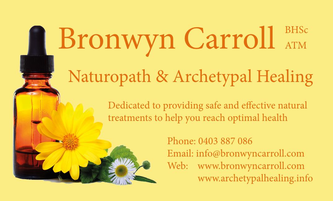 Bronwyn Carroll Naturopath & Archetypal Healing | 3468 Warburton Hwy, Warburton VIC 3799, Australia | Phone: 0403 887 086