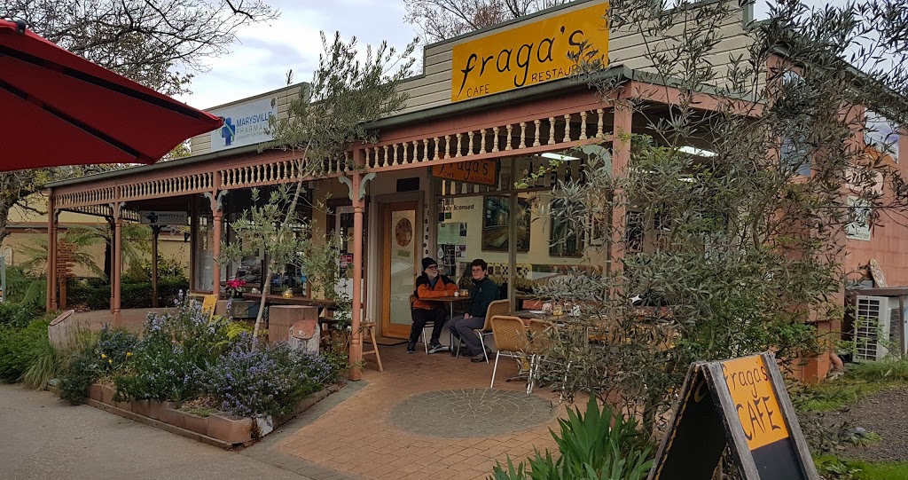 Fragas Cafe | cafe | 19 Murchison St, Marysville VIC 3779, Australia | 0359633216 OR +61 3 5963 3216