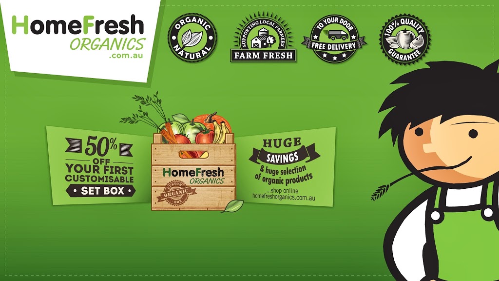 HomeFresh Organics | 19 Staple St, Seventeen Mile Rocks QLD 4073, Australia | Phone: (07) 3715 5381