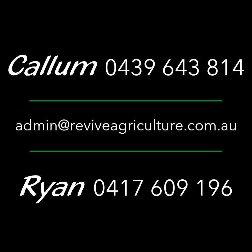 Revive Agriculture | 37 Wholey Dr, Harrisville QLD 4307, Australia | Phone: 0417 609 196