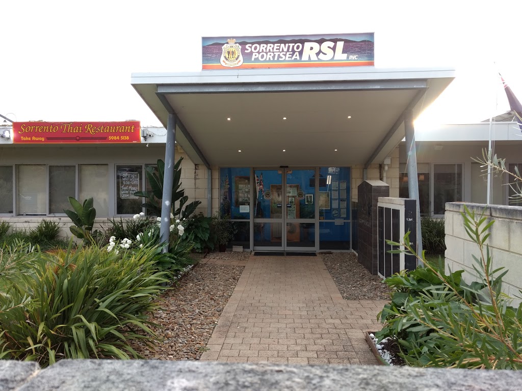 Sorrento Portsea RSL Club | restaurant | 1/3 Hurley St, Sorrento VIC 3943, Australia | 0359842886 OR +61 3 5984 2886