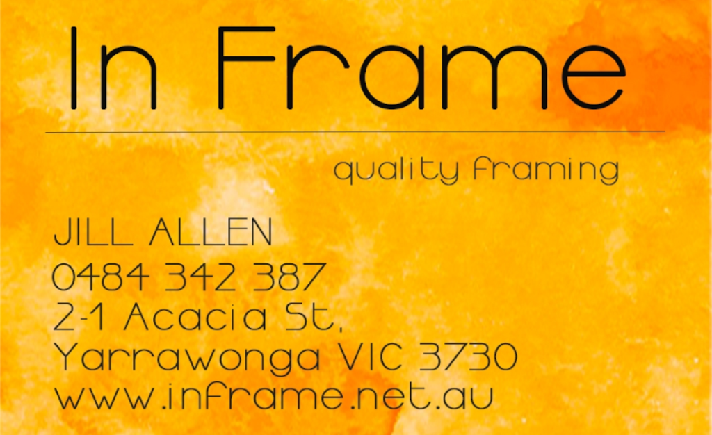 In Frame | store | 2/1 Acacia St, Yarrawonga VIC 3730, Australia | 0484342387 OR +61 484 342 387