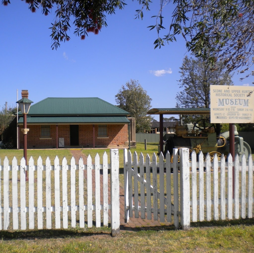 Scone & Upper Hunter Historical Society Inc | museum | 43-47 Kingdon St, Scone NSW 2337, Australia | 0476471089 OR +61 476 471 089