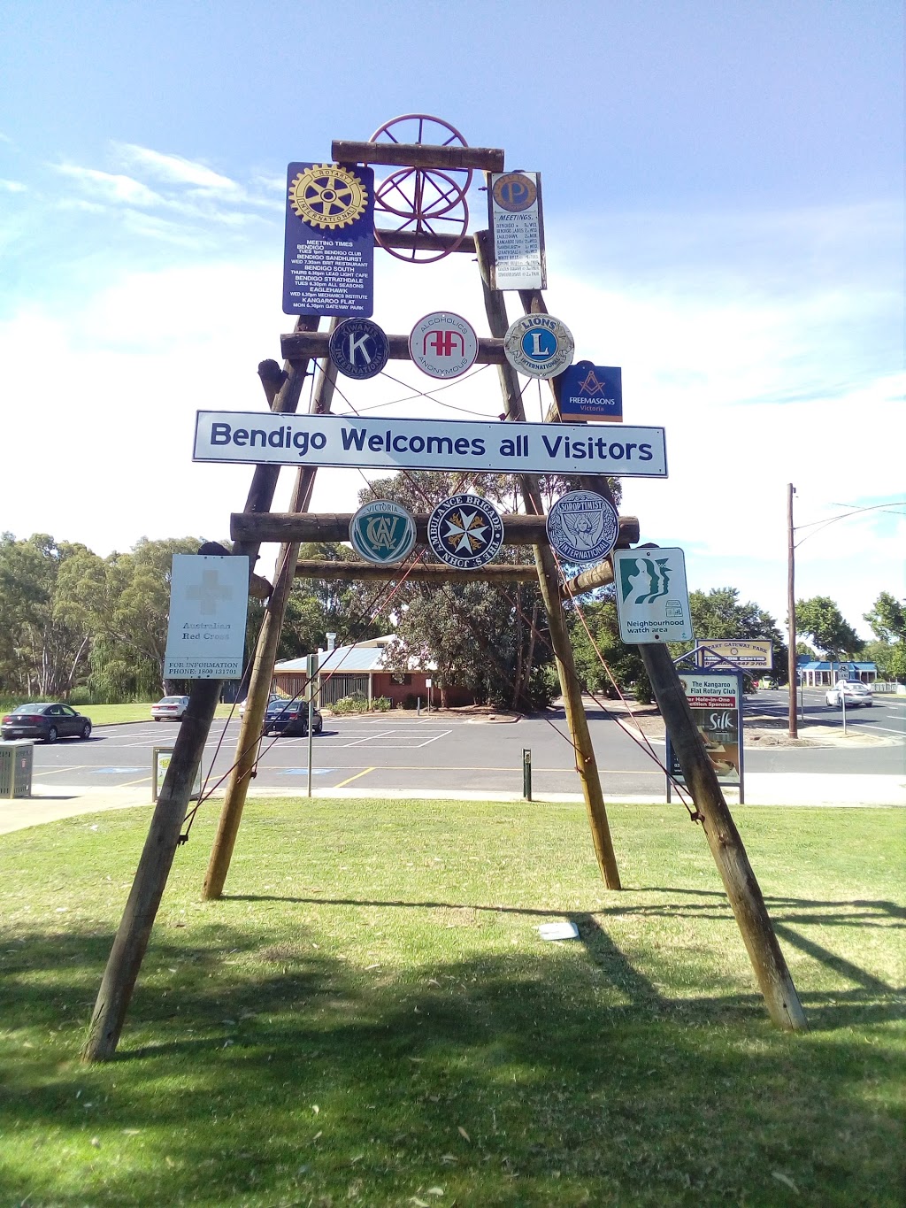 Rotary Gateway Park | park | 22A High St, Kangaroo Flat VIC 3555, Australia | 0354472706 OR +61 3 5447 2706