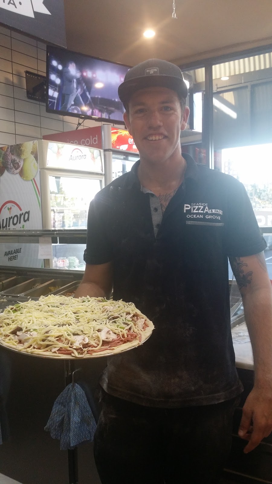 Seaside Pizza and Pasta | Shop, 6 Park Ln, Ocean Grove VIC 3226, Australia | Phone: (03) 5255 4861