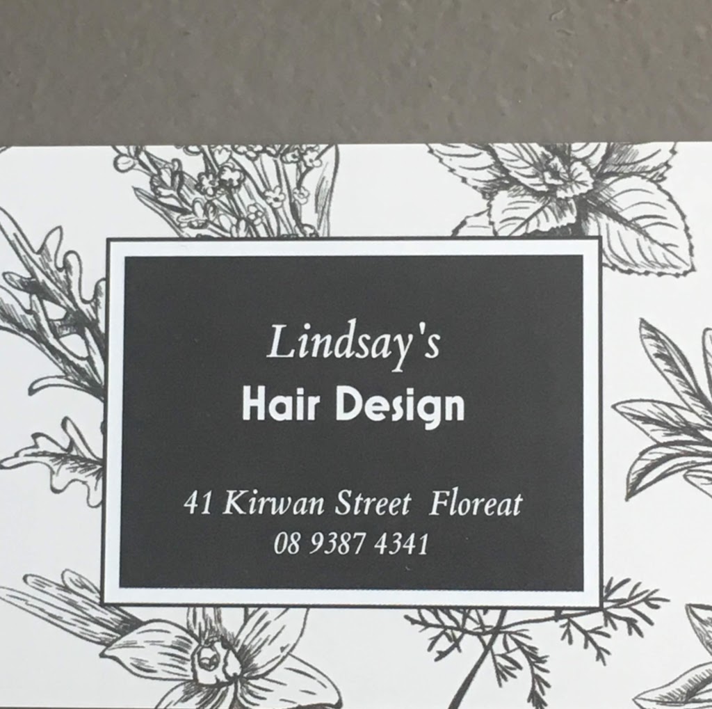 Lindsay’s Hair Design | 41 Kirwan St, Floreat WA 6014, Australia | Phone: (08) 9387 4341