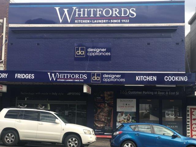 Whitfords Designer Appliances | 165-167 Great N Rd, Five Dock NSW 2046, Australia | Phone: (02) 9370 0555
