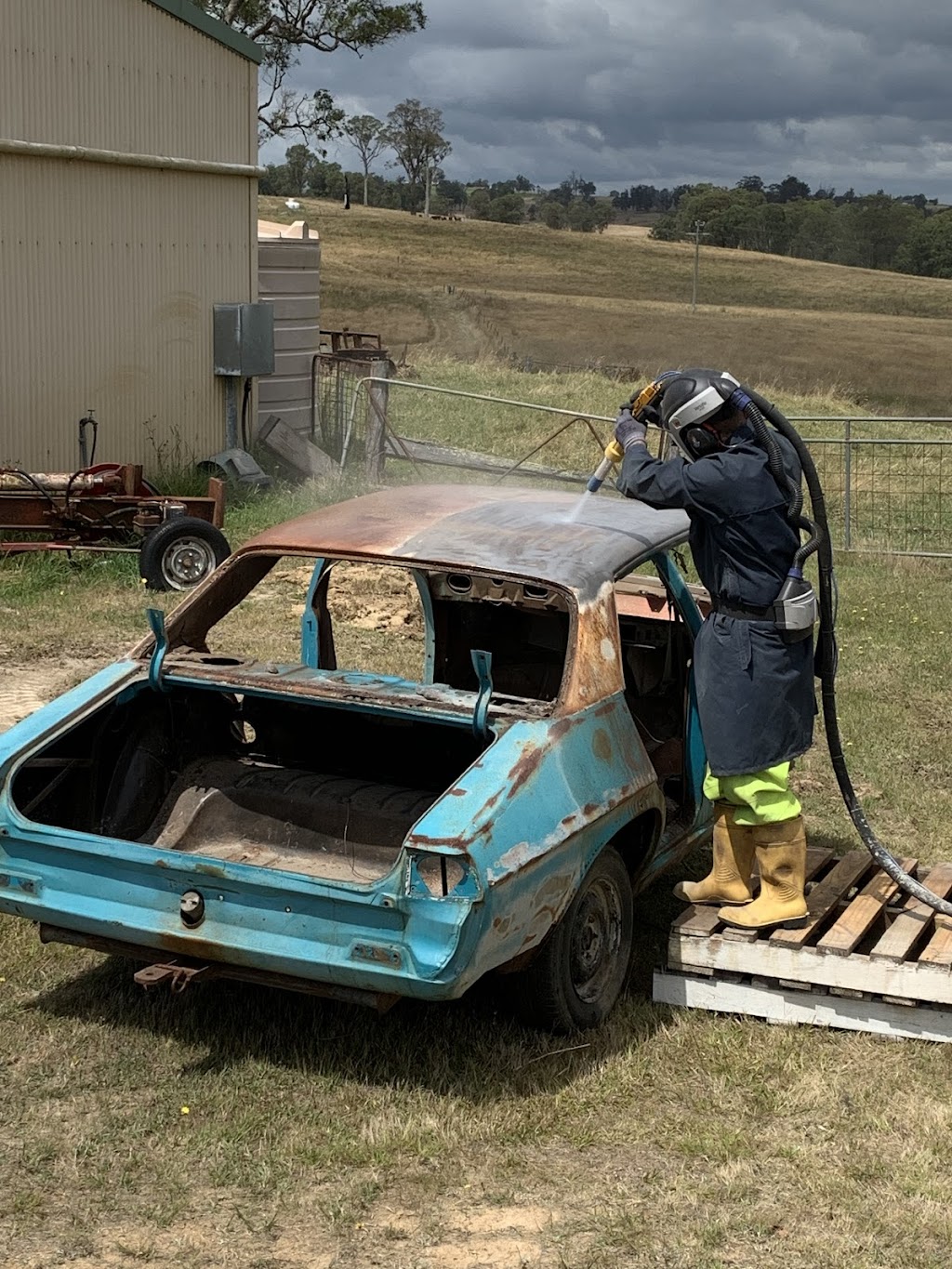 Bega Valley Rapid Blast - Dustless Sandblasting | Nullica Rd, Tarraganda NSW 2550, Australia | Phone: 0435 644 646